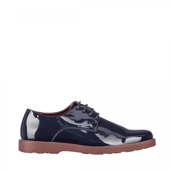 Ανδρικά παπούτσια Emerson μπλε, 2 - Kalapod.gr